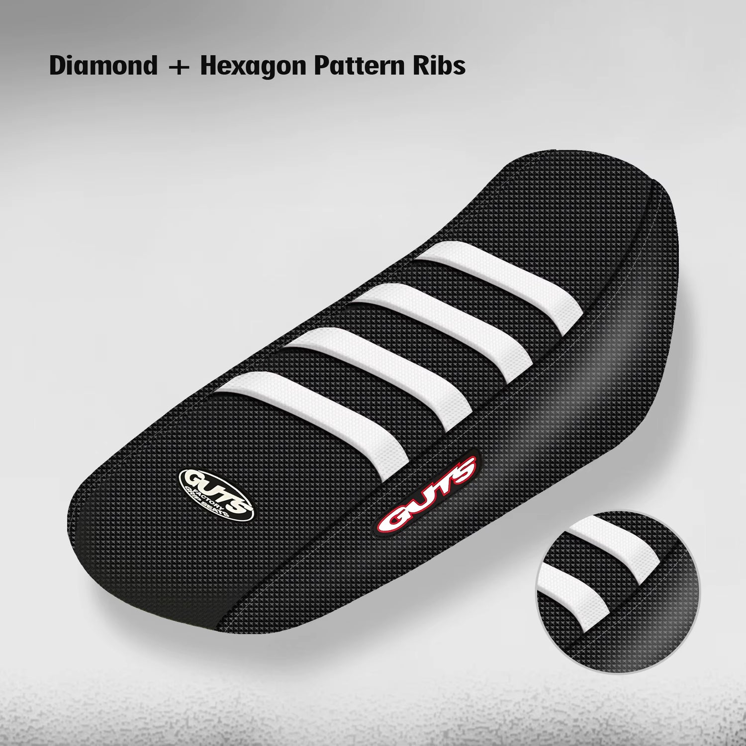 FEWFUSS Ribbed Rubber Gripper Soft Seat Cover for Surron Sur-Ron Lightbee Light Bee X S Off-Road Electric Vehicle Ebike