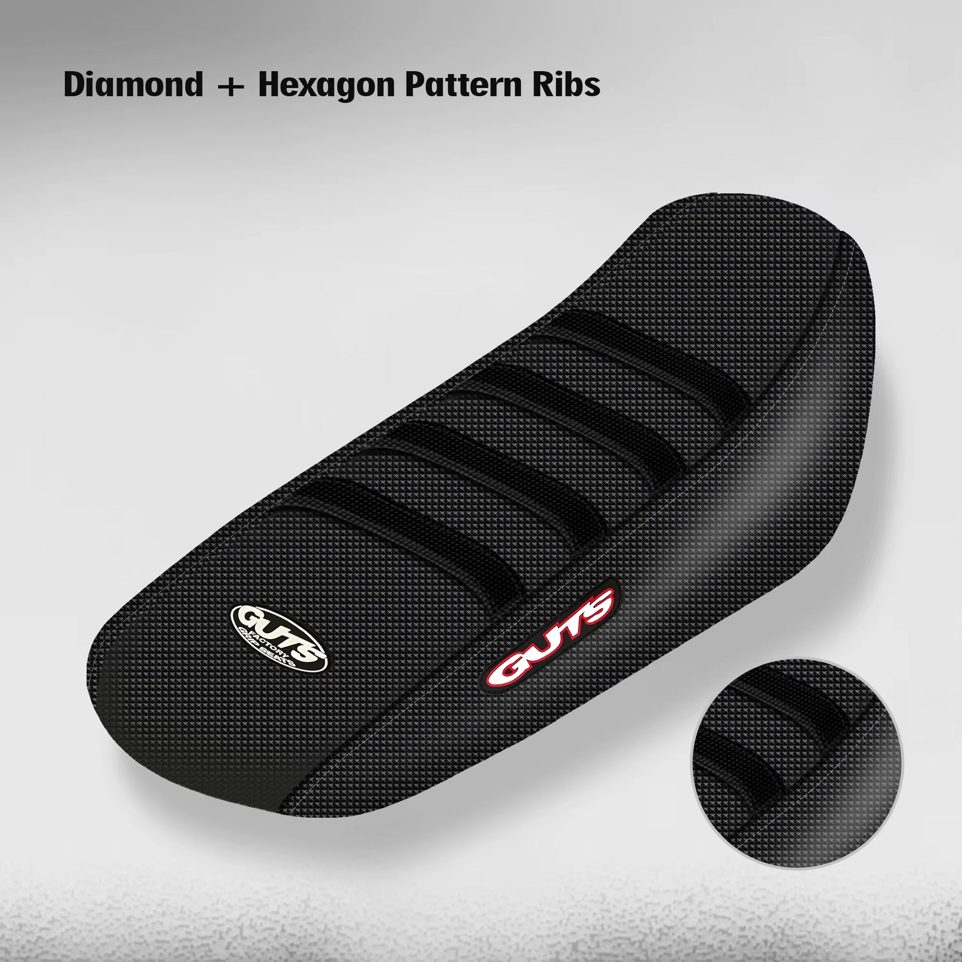 FEWFUSS Ribbed Rubber Gripper Soft Seat Cover for Surron Sur-Ron Lightbee Light Bee X S Off-Road Electric Vehicle Ebike