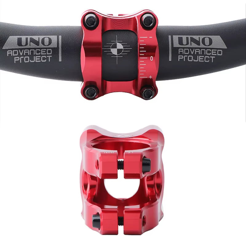 35Mm Purple Silver Red Orange Short Bike Stem 31 8Mm Aluminum Handlebar Fork Stem for Mountain Bike 31.8 Clamp Bicycle Bridge