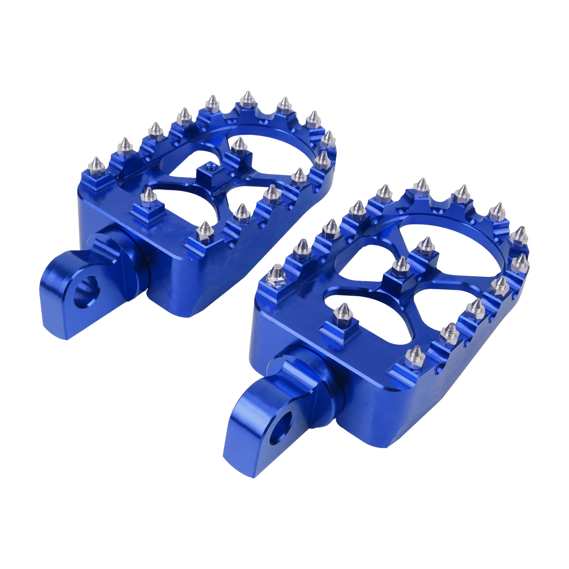 Universal Motorcycle Footpegs 360° CNC Wide Fat Roating Foot Pegs for Harley Dyna Fat Bob Softail Sportster Street Bob Motocross